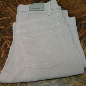 Mauve Corduroy Bootcut Jeans ~ EUC